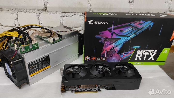 RTX 3060ti Gigabyte Aorus Elite 8G REV 2.0 LHR