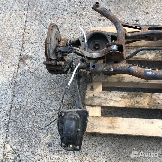 Балка задняя (подрамник) в сборе skoda Octavia A5