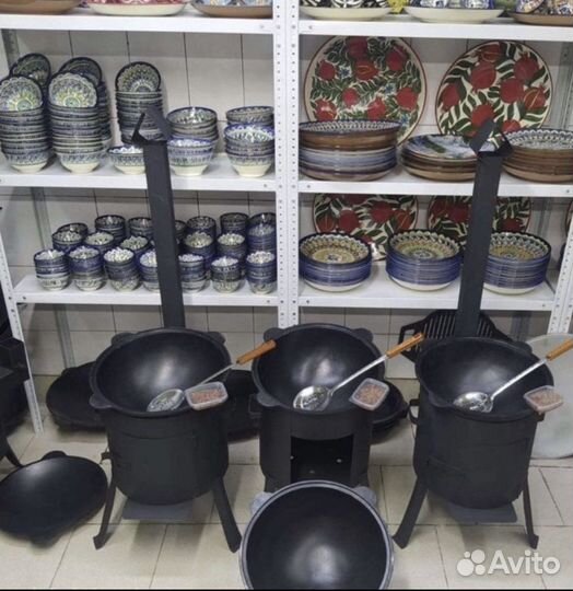 Казан чугунный / печи / садж