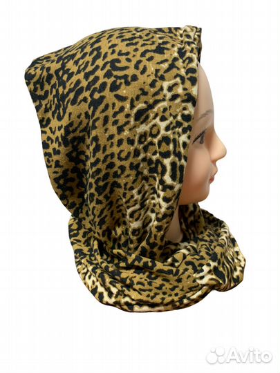 Леопардовый шарф