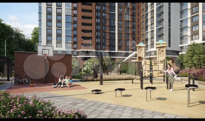 2-к. квартира, 53,3 м², 15/26 эт.