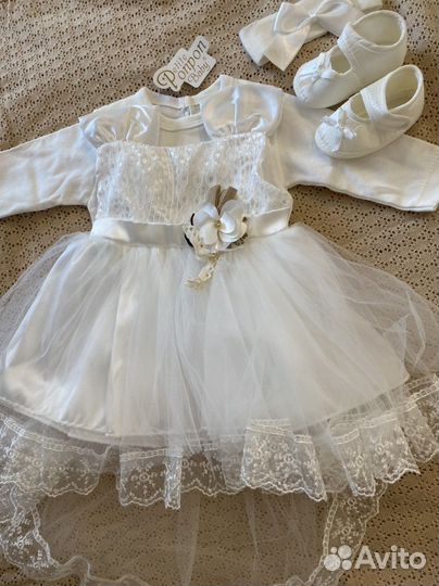 Комплект на выписку для девочки