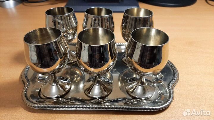 Набор рюмок металл