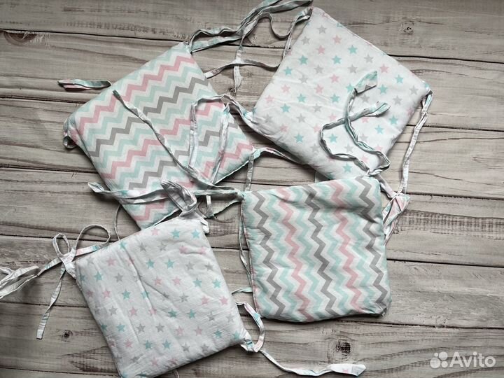 Бортики в детскую кроватку