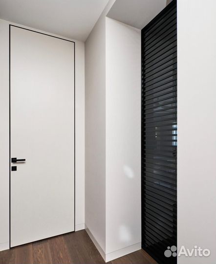 Скрытые двери под покраску