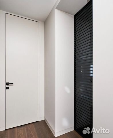 Скрытые двери под покраску