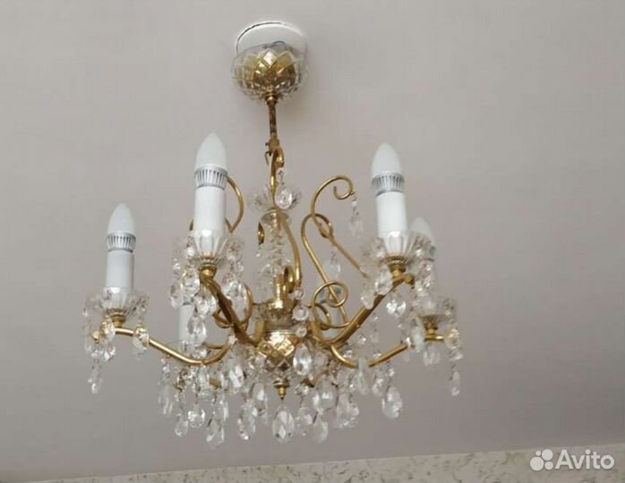 Люстра Хрусталь СССР
