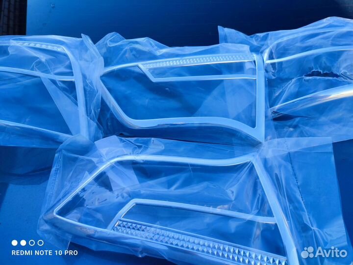 Защита на задние фонари Киа Рио 3