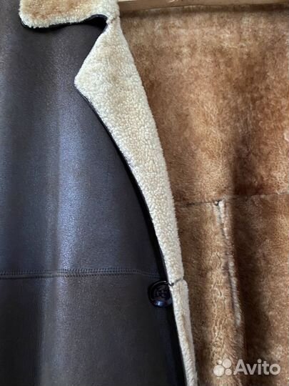Дубленка натуральная мужская 54 56