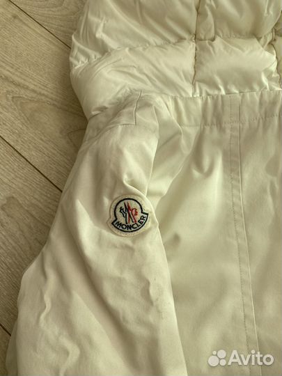 Зимний пуховик-парка Moncler, 8Y, оригинал