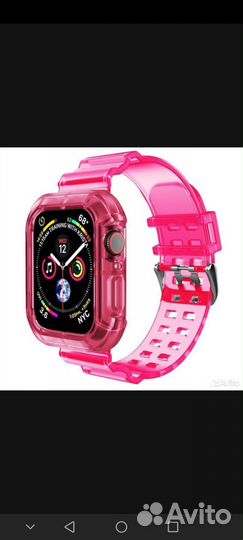 Противоударный ремешок чехол кейс Apple Watch