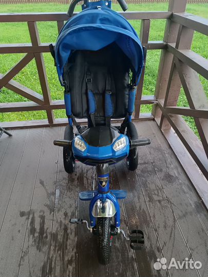 Детский трехколесный велосипед lamborghini