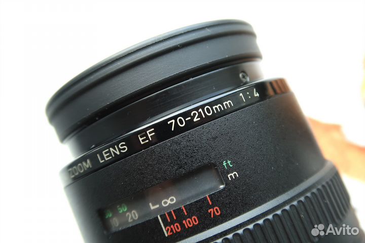 Объектив Canon EF 70-210 f4 (полный кадр/кроп)