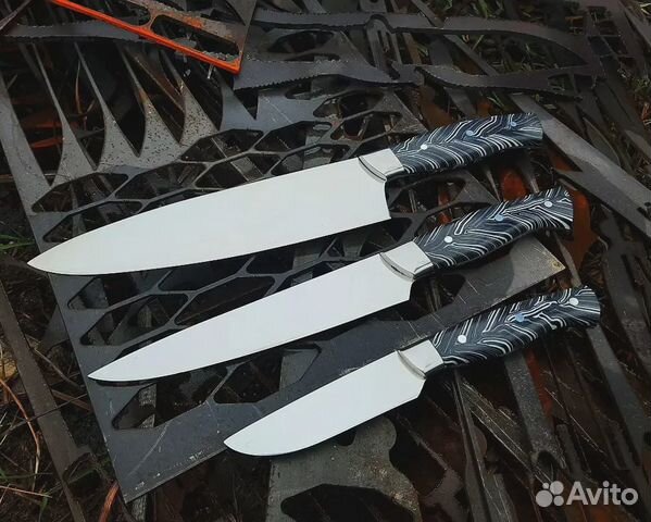 Кухонные ножи кованые серии 
