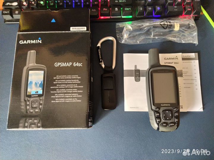 Турист. навигатор с камерой - Garmin GPSmap 64sc