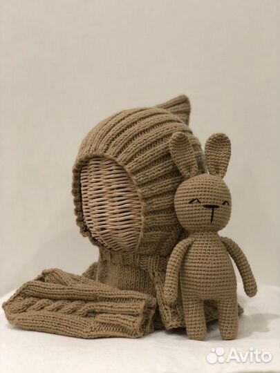 Вязаный комплект, комплект для фотосессии