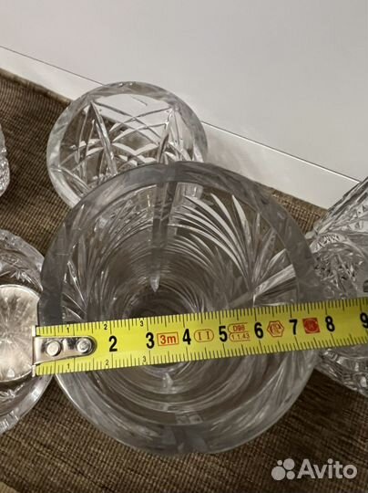 Вазы хрустальные СССР