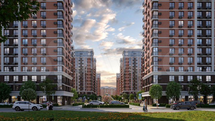 3-к. квартира, 78,1 м², 13/16 эт.