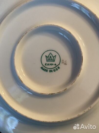 Набор столовой посуды Мадонны, сервиз ГДР