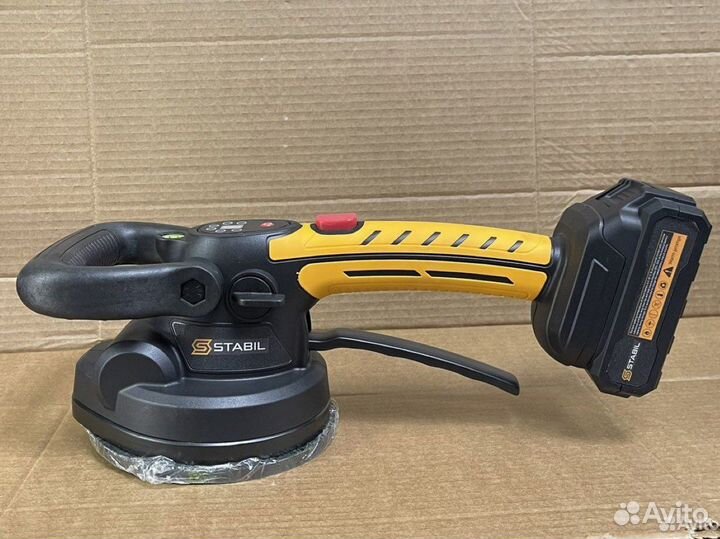 Виброприсоска стеклодомкрат аккумуляторный 21v