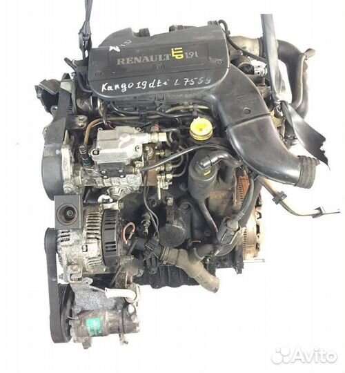 Двигатель Renault Kangoo I 1.9d F9Q780