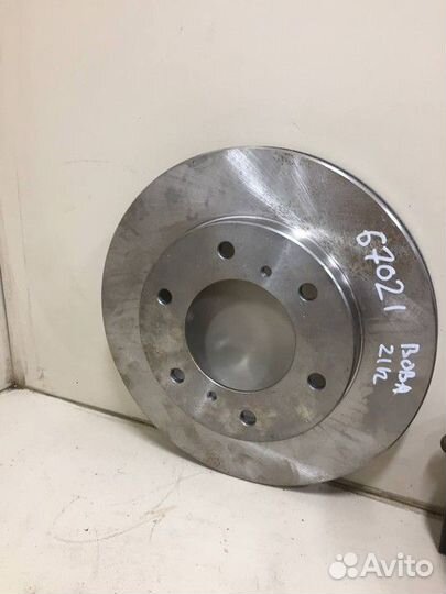 Диск тормозной передний вентилируемый