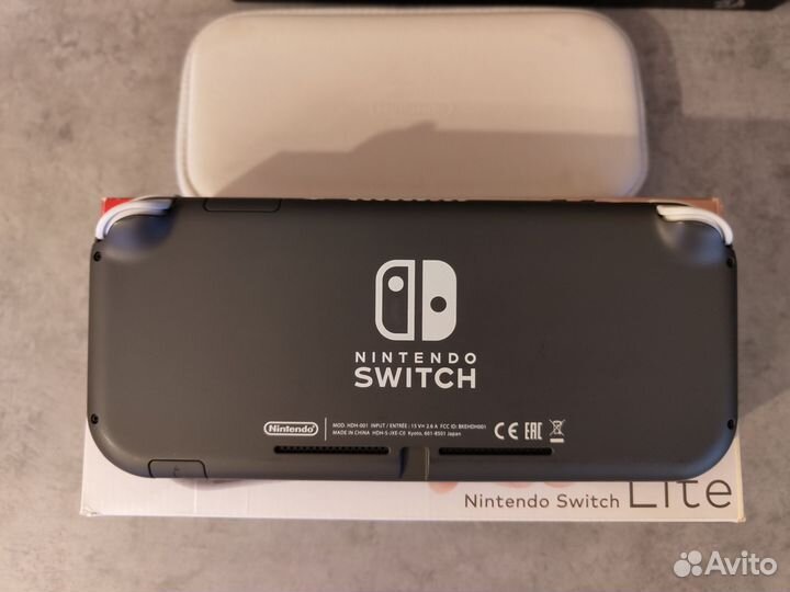 Nintendo switch lite прошитая 128gb