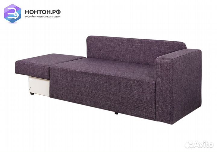 Диван еврокнижка Плей фиолетовый