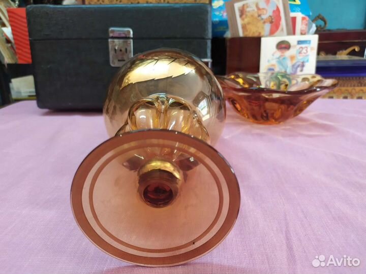 Ваза Бокал Богемия