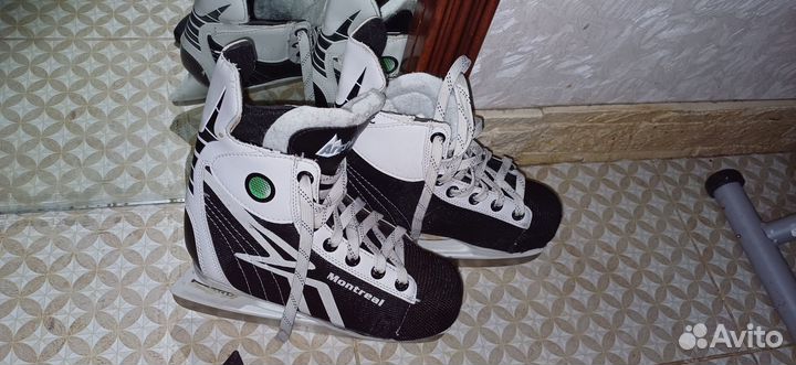 Коньки хоккейные Montreal детские 35