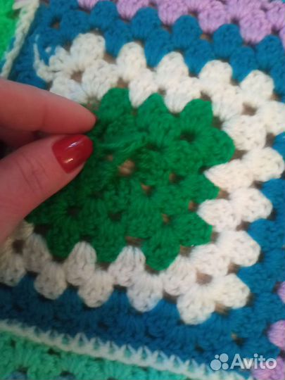 Плед ручной работы 165/130