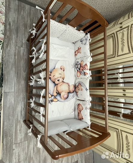 Комплект белья с бортиками