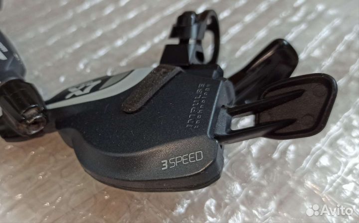 Манетка Sram X7, 3 скорости