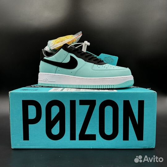 Кроссовки Nike air force tiffany