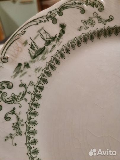 Тарелка антикварная Ridgeways Valois Royal