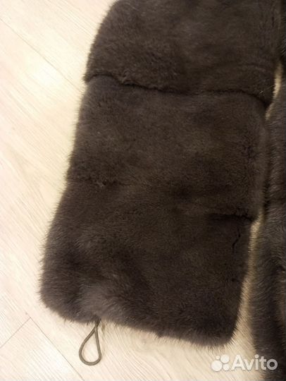 Шуба норковая 42 44 бу