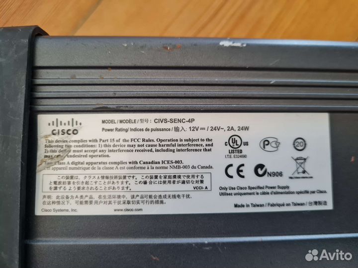 IP Видеосервер Cisco civs-senc-4P