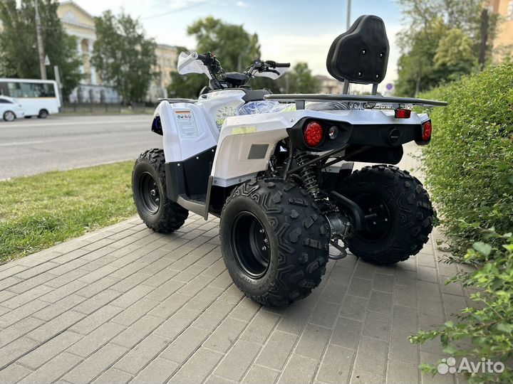 Новый квадроцикл motoland shark 200 лебедка