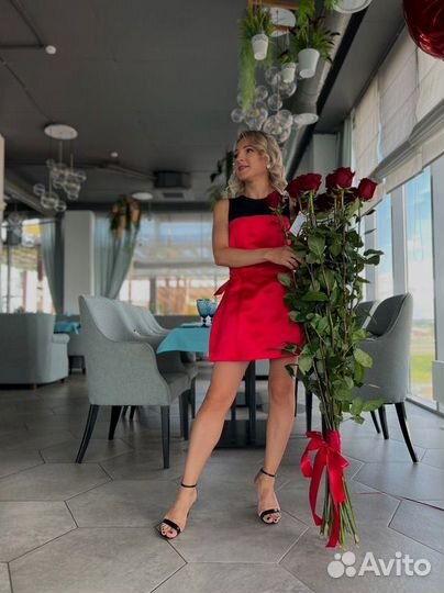 Высокие розы 140см