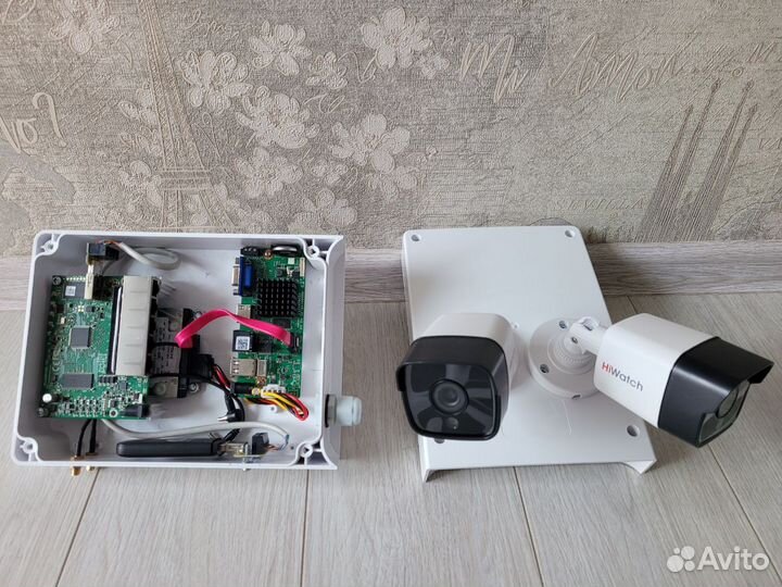 Мобильный комплект для видеонаблюдения