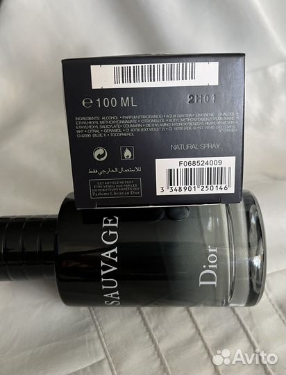 Dior Sauvage саваж edt., 100 ml (Евро)
