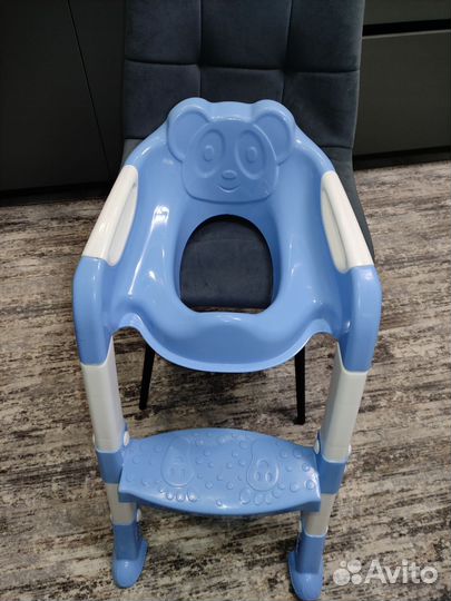 Сиденье для унитаза детское со ступенькой