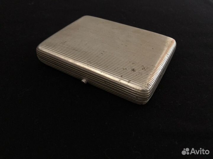 Серебряный портсигар 84 пробы