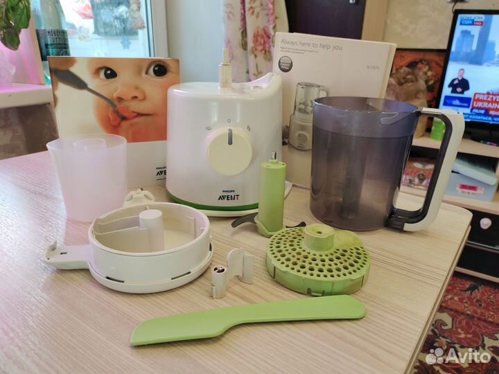 Пароварка блендер philips avent