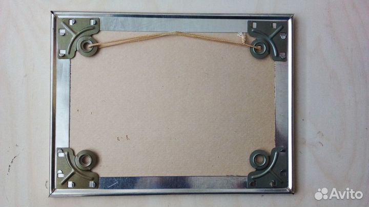 Металлическ. рамки со стеклом СССР-3шт,пластиковые