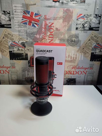 Микрофон Hyperx Quadcast