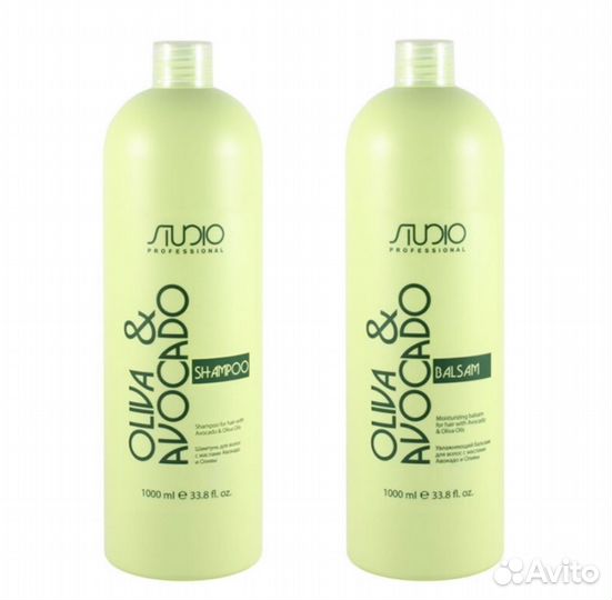 Набор Kapous Professional Olive бальзам+шамп.1+1л