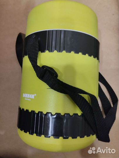 Термоконтейнер- 3 контейнера, ложка, вилка, новый