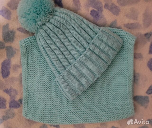 Шапка и снуд для девочки