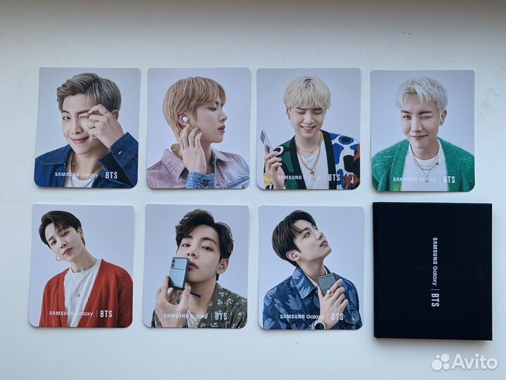 Карты BTS x Samsung официальные (сет за 1000)